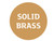 Nautic Brass with Frosted Glass Wall Light