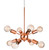 Firstlight Products Alfa 8 Light Copper Sputnik Pendant Light
