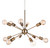 Firstlight Products Alfa 12 Light Antique Brass Sputnik Pendant Light