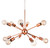 Firstlight Products Alfa 12 Light Copper Sputnik Pendant Light