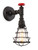Firstlight Products Factory Rustic Black Wall Light