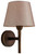 Firstlight Products Transition Bronze with Oyster Shade Wall Light