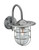 Firstlight Products Cage Stainless Steel with Clear Glass IP44 Wall Light