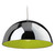 Firstlight Products Bistro Chrome with Green Inner Pendant Light