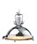 Firstlight Products Bali Chrome with Clear Glass Pendant Light