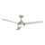 Eglo Lighting Sisimbra Satin Nickel with Remote Control Ceiling Fan and Light