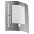 Eglo Lighting City Cut Stainless Steel with Opal IP44 Wall Light