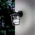 Eglo Lighting Aloria Black with Clear Glass IP44 Downward Wall Light