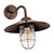 Eglo Lighting Melgoa Antique Copper with Clear Glass IP44 Wall Light