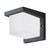 Eglo Lighting Desella 1 Anthracite with Opal IP54 LED Wall Light