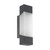 Eglo Lighting Gorzano Anthracite with Opal IP44 LED Wall Light