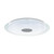 Eglo Lighting Lanciano-Z LED White Starry Sky with Remote Control 77cm LED Flush Ceiling Light