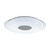 Eglo Lighting Lanciano-Z White Starry Sky Remote Control Tunable White 45cm LED Flush Ceiling Light