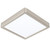 Eglo Lighting Fueva-Z Satin Nickel with Remote Control Square IP44 LED Flush Ceiling Light