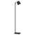 Eglo Lighting Lacey Black with Wood Floor Lamp
