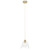 Eglo Lighting Copley Gold with Clear Glass Shade Pendant Light