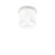 Ideal-Lux Almond PL3 3 Light White with Opal Glass Diffuser Semi Flush Ceiling Light