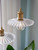 Nordlux Torina Brushed Brass with Clear Glass 20cm Pendant Light