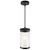 Nordlux Coupar Black with Cylindrical Diffuser IP54 Pendant Light