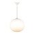 DFTP Navone White with Opal Diffuser 20cm Pendant Light