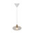 Nordlux Torina Brushed Brass with Clear Glass 25cm Pendant Light