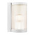 Nordlux Coupar White with Cylindrical Diffuser IP54 Wall Light