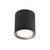 Nordlux Landon Black Round 12cm IP44 LED Bathroom Ceiling Light