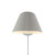 DFTP Stay Grey with Adjustable Lampshade Wall Light