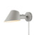 DFTP Stay Grey with Adjustable Lampshade Wall Light