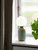 Nordlux Notti Green with Opal Sphere Diffuser Table Lamp