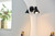 Nordlux Eik Matt Black with Adjustable Diffuser Wall Spotlight