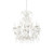 Ideal-Lux Cascina SP8 8 Light Antique White and Gold Chandelier 