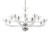 Ideal-Lux Casanova SP16 16 Light Clear Glass Candle Cup Chandelier 