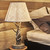 Ideal-Lux Chalet TL1 Beige with Wood Shade Table Lamp 