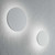 Ideal-Lux Cover AP White Round 15cm LED Wall Light 