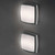Ideal-Lux Cometa AP3 3 Light Anthracite with White Opal Diffuser IP54 Wall Light 