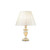 Ideal-Lux Firenze TL1 Antique White Resin with Gold Table Lamp 