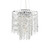 Ideal-Lux Evasione SP10 10 Light Chrome with Crystal Pendant Light 