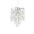 Ideal-Lux Evasione SP4 4 Light Chrome with Crystal Pendant Light 