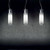 Ideal-Lux Flam SP1 White with Chrome Cylinder 8cm Pendant Light 