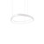 Ideal-Lux Gemini SP White with Opal Acrylic Diffuser 42cm LED Pendant Light 