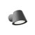 Ideal-Lux Gas AP1 Anthracite Downward IP43 Wall Light 