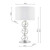 Innsbruck Polished Chrome with Ivory Shade Table Lamp