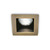 Ideal-Lux Funky Fi Antique Brass Square Recessed Light 