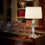 Ideal-Lux Kate TL1 White Shade Table Lamp 