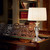 Ideal-Lux Kate2 TL1 White Shade Table Lamp 