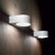 Ideal-Lux Iko AP1 White Up and Down IP54 Wall Light 