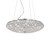 Ideal-Lux King SP12 12 Light Chrome with Crystal Set Pendant Light 