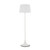Ideal-Lux London PT1 Matt White with Shade Floor Lamp 