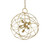 Ideal-Lux Konse SP6 6 Light Satin Dark Gold Pendant Light 